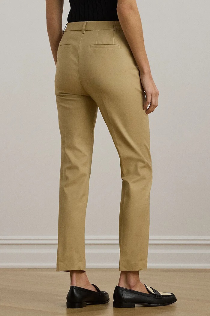 Kalhoty Lauren Ralph Lauren 200811955006 béžová AW23