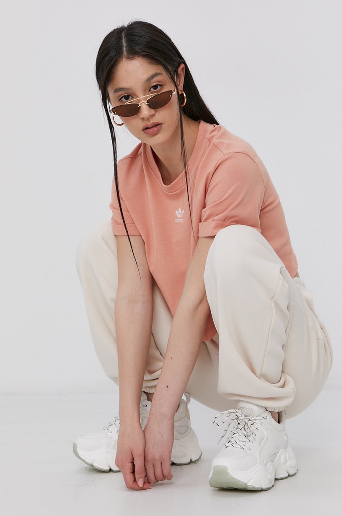 adidas Originals Hlače Pletenina bež H14175