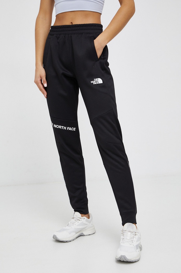 The North Face - Spodnie dzianina czarny NF0A55HFJK31