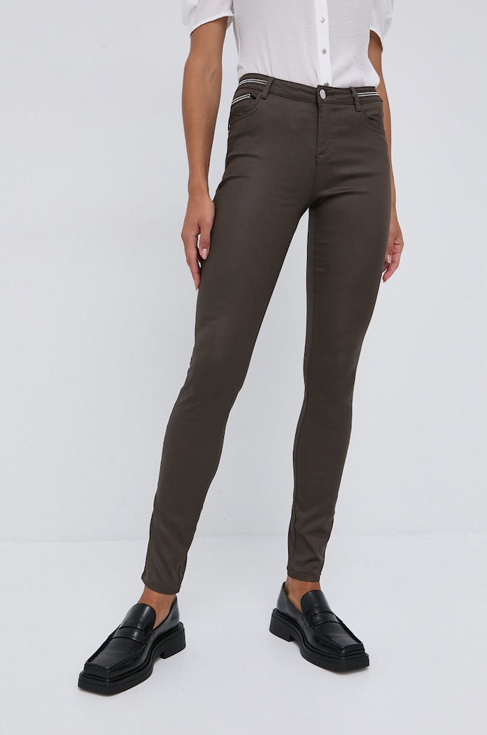 Morgan pantaloni PALONA media verde PALONA