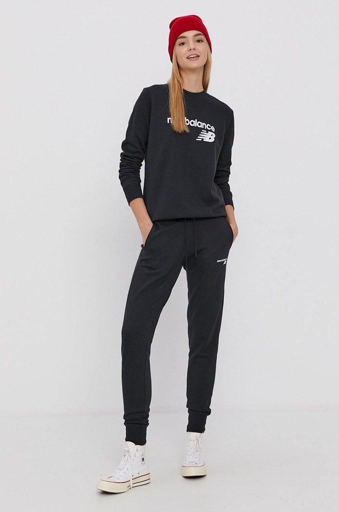 New Balance Spodnie WP03805BK WP03805BK WP03805BK czarny AW21