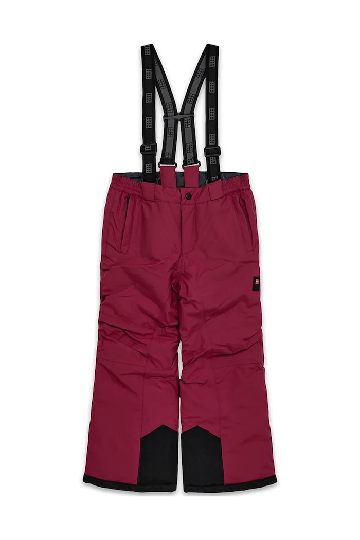 Dětské lyžařské kalhoty Lego Wear burgundské 11010168