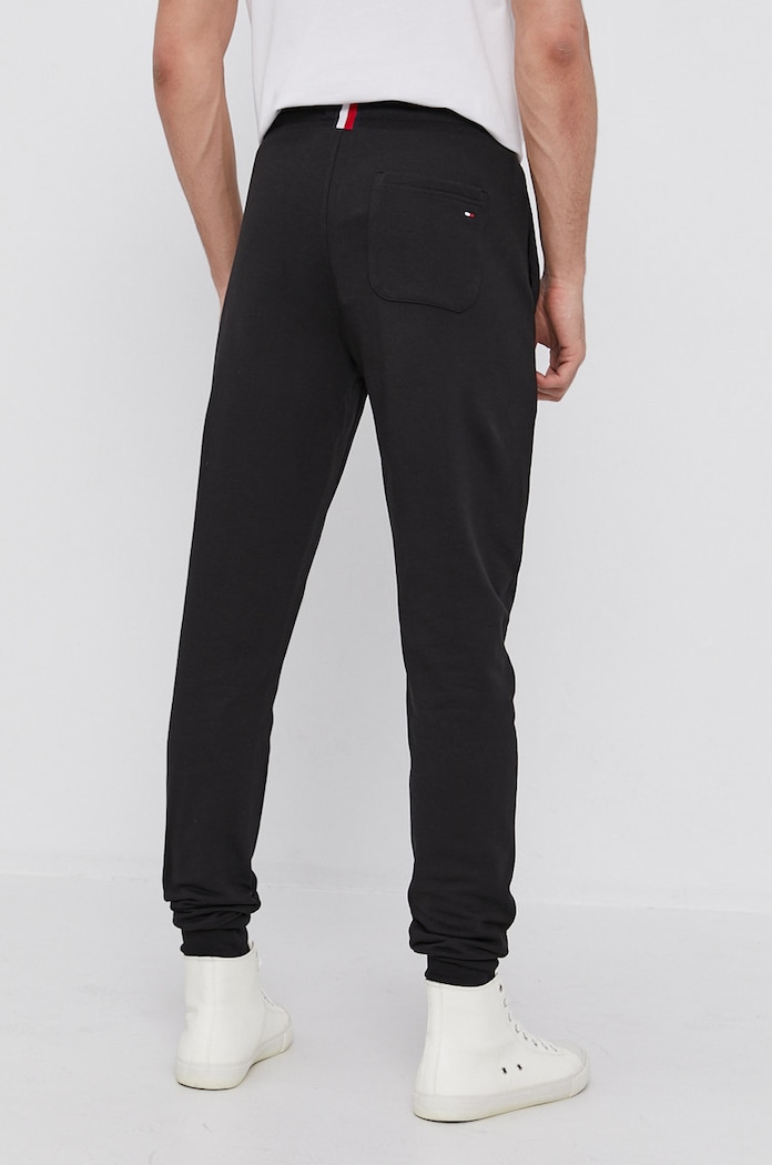 Ρούχα Παντελόνι Tommy Hilfiger MW0MW08388.4890 μαύρο