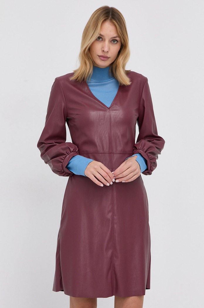 Oblačila Obleka MAX&Co. 76247921 bordo