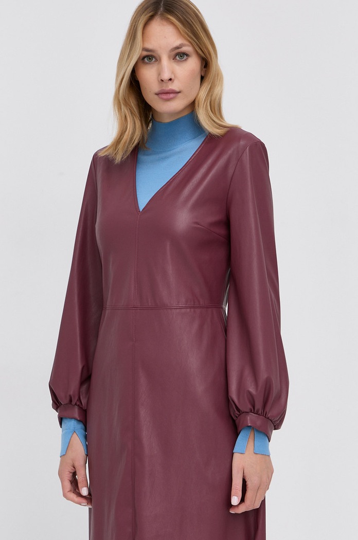 Obleka MAX&Co. bordo 76247921
