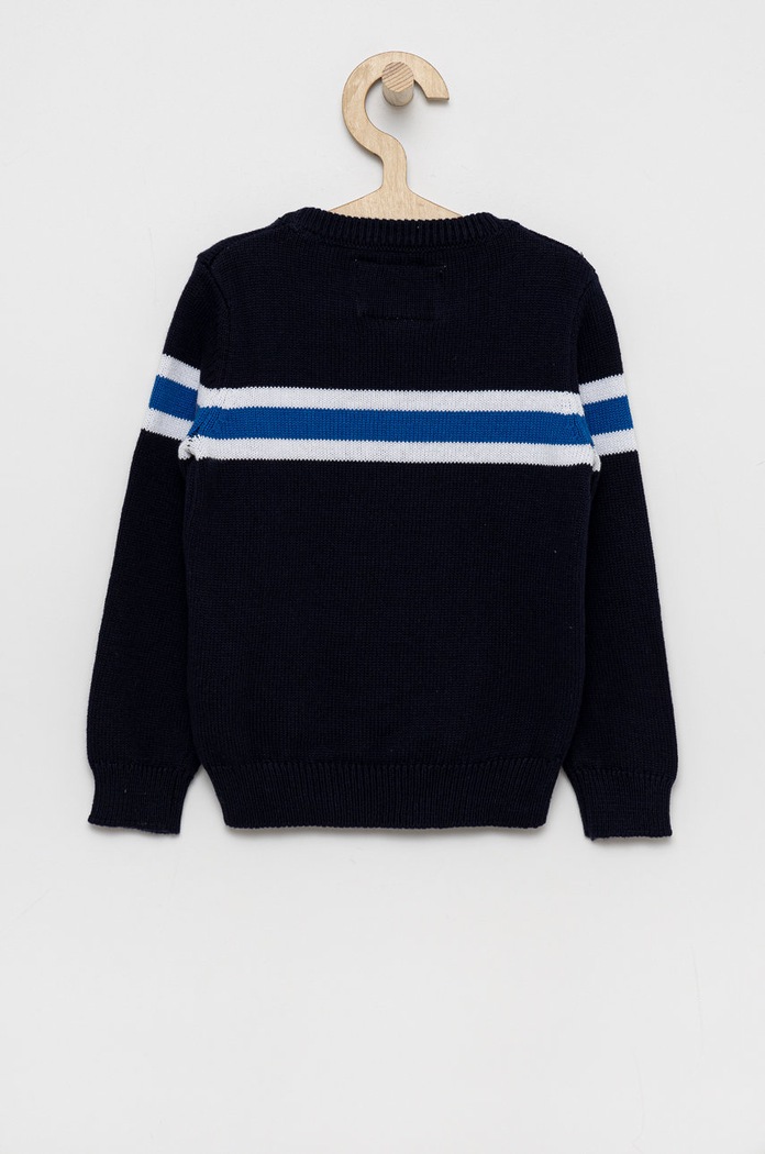 Detský sveter Guess N1BR03.Z2NN0 tmavomodrá AW21