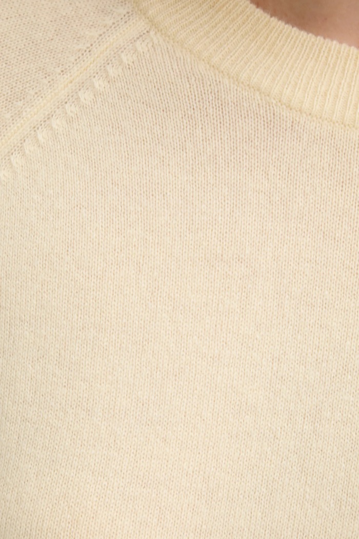 Samsoe Samsoe pulover de casmir F15322154 galben