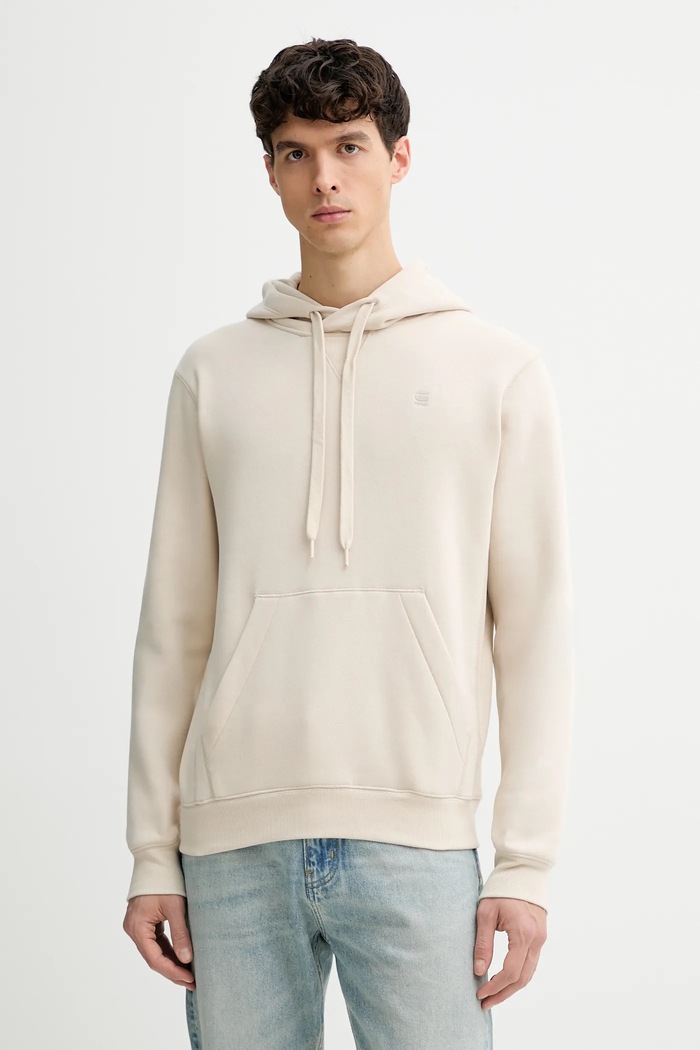 Суичър G-Star Raw x Sofi Tukker Premium core с качулка бежов D16121.C235