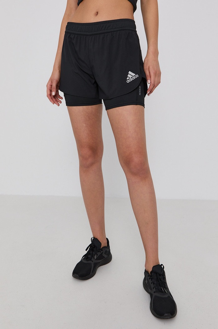 adidas Performance Szorty GN4409 tkanina czarny GN4409