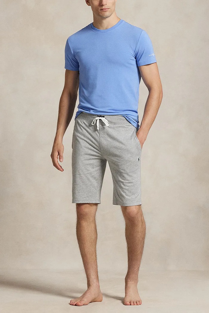 Oblečenie Šortky Polo Ralph Lauren 714844761001 sivá