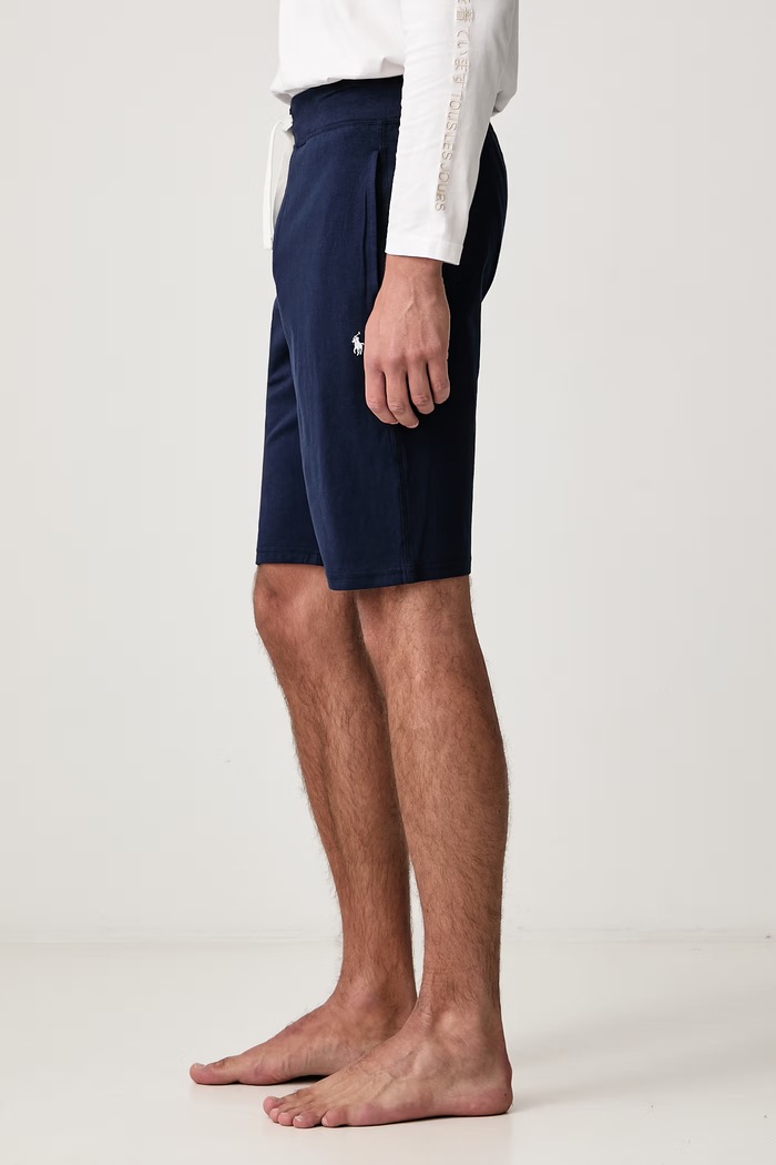 Szorty dresowe męskie bawełniane Polo Ralph Lauren 714844761003 granatowy