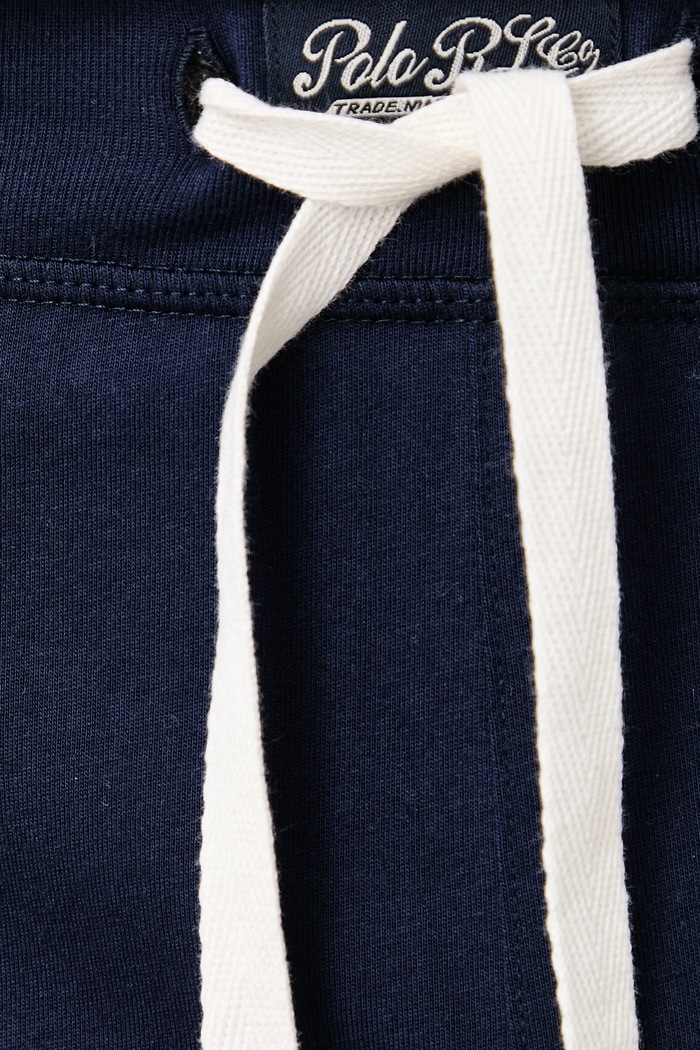 Szorty dresowe męskie bawełniane Polo Ralph Lauren granatowy 714844761003