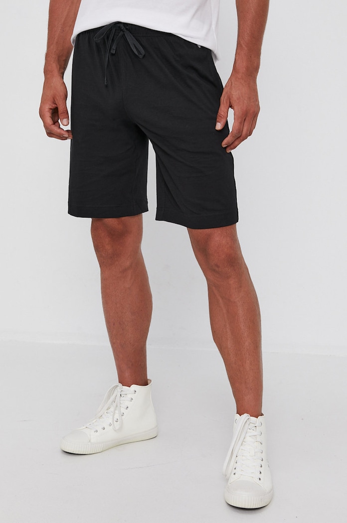 Kratke hlače Polo Ralph Lauren Pletenina črna 714844761002