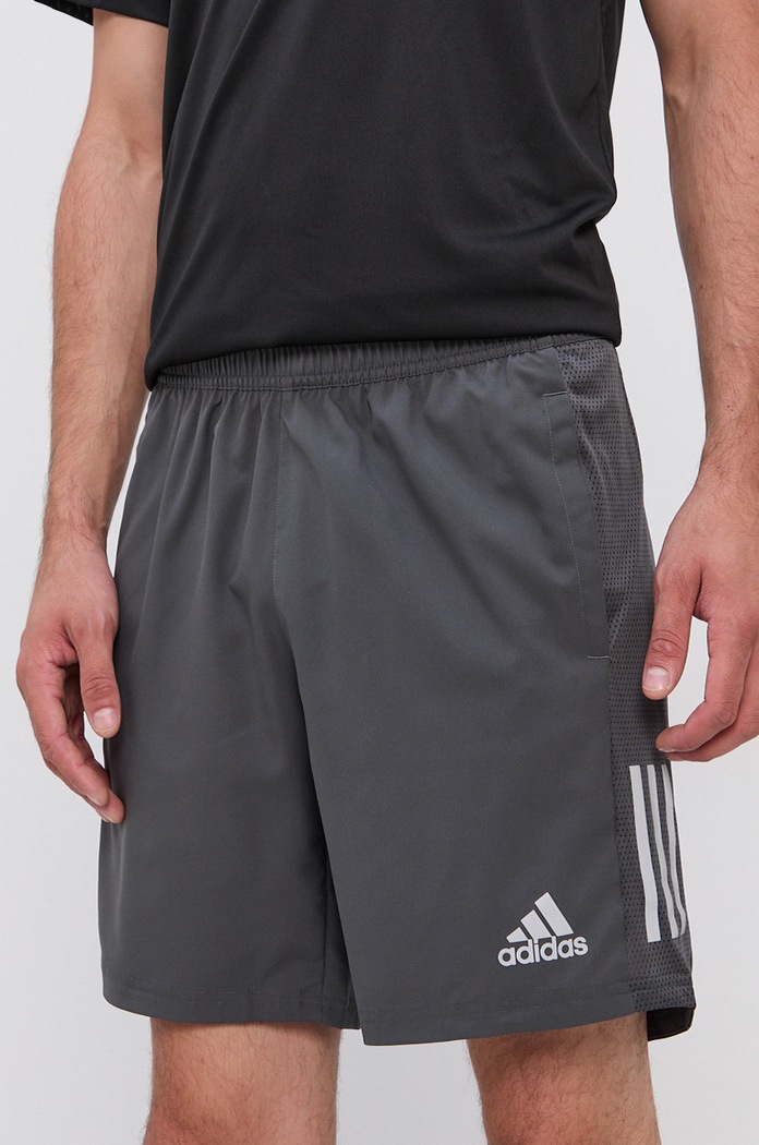 adidas Performance Szorty H34502 tkanina szary H34502