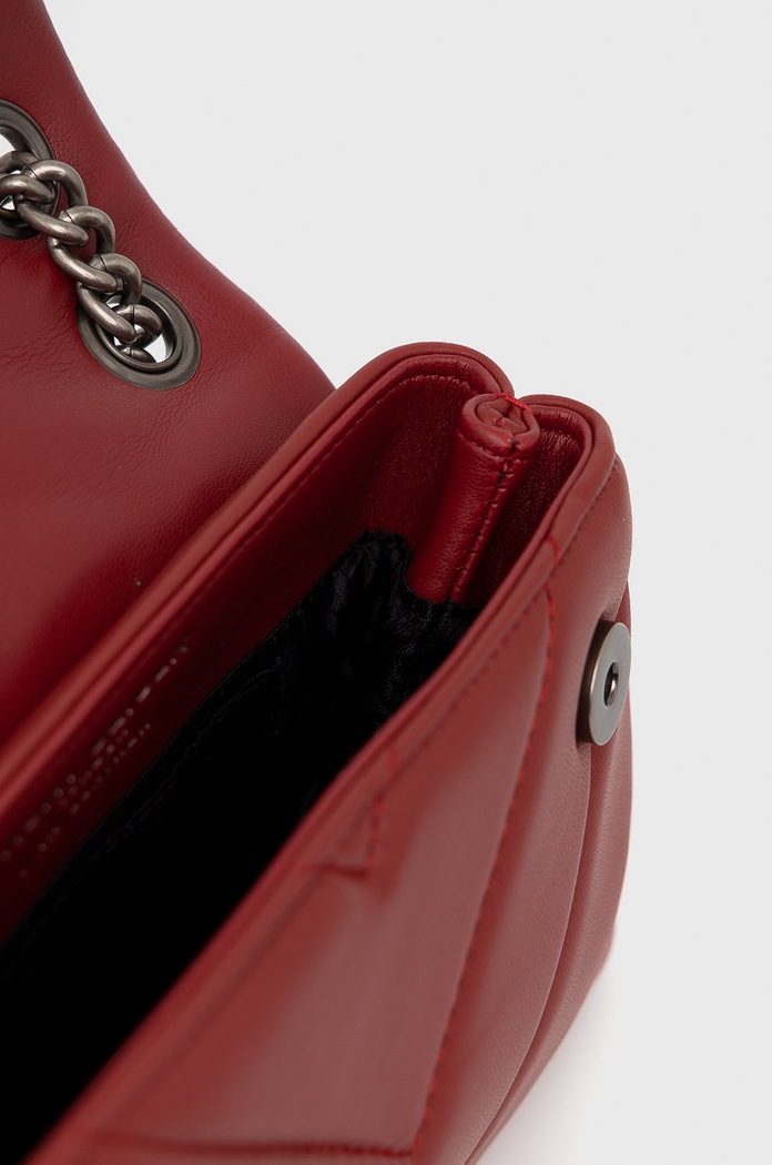 Кожена чанта Kurt Geiger London 1470850109 червен