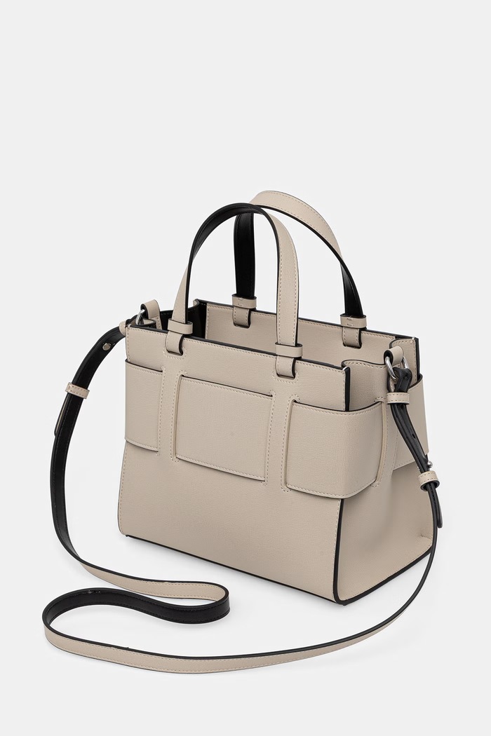 Doplnky Armani Exchange kabelka dámska z imitácie kože 942690.0A874 béžová