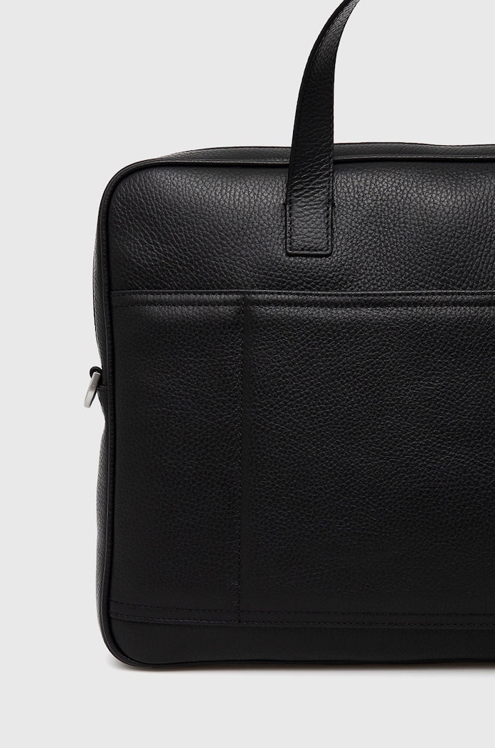 Emporio Armani geantă de piele 38 x 29 x 5 cm negru Y4P144.Y068E