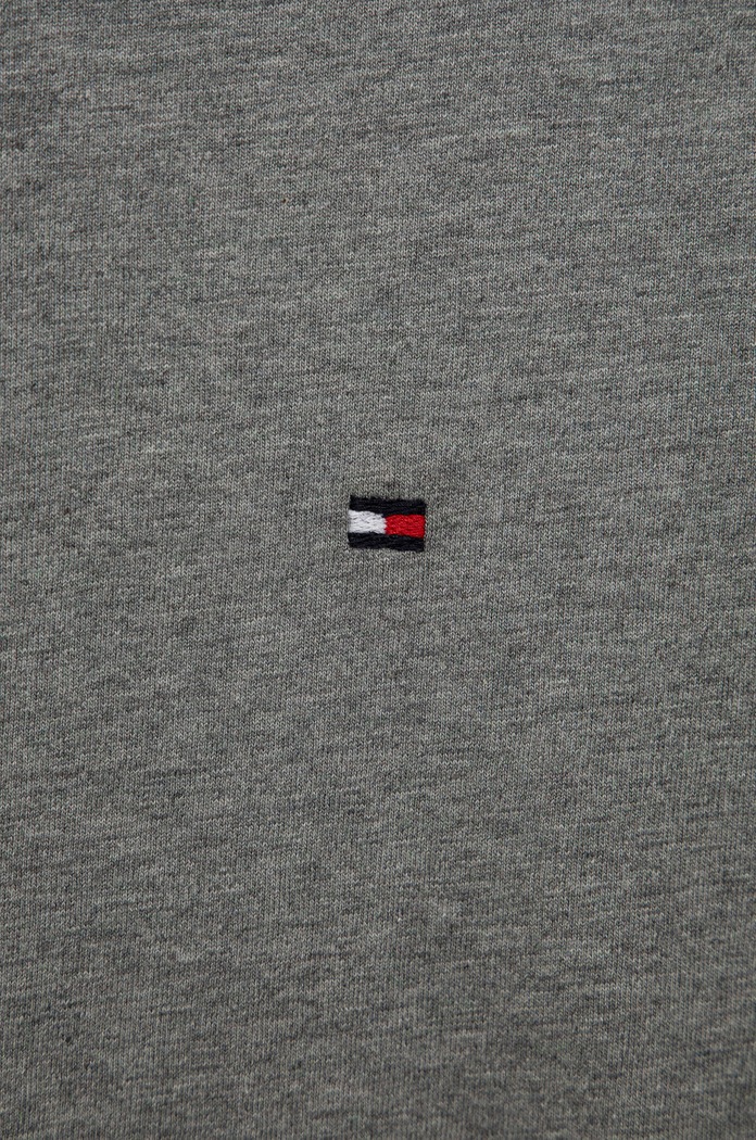 Dětské bavlněné tričko Tommy Hilfiger šedá UB0UB00310.4890