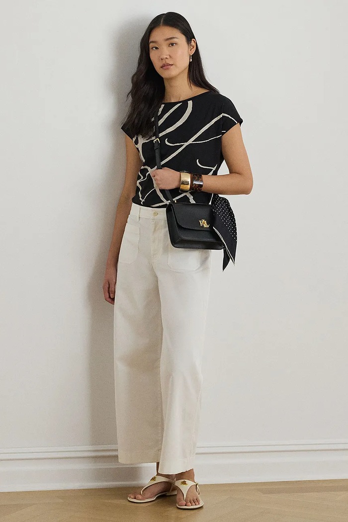 Îmbrăcăminte Lauren Ralph tricou 200748765002 negru