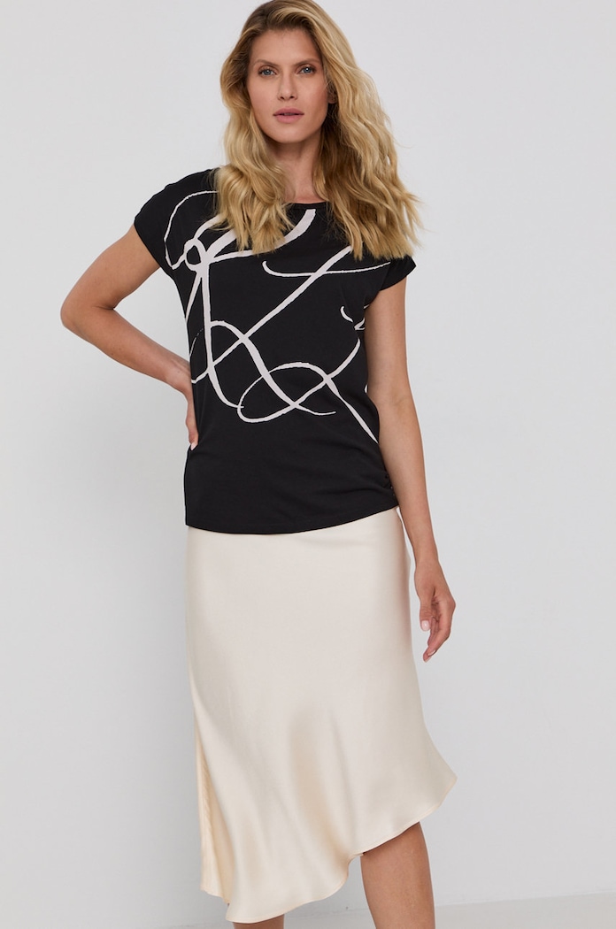 Tričko Lauren Ralph Lauren lodičkový čierna 200748765002