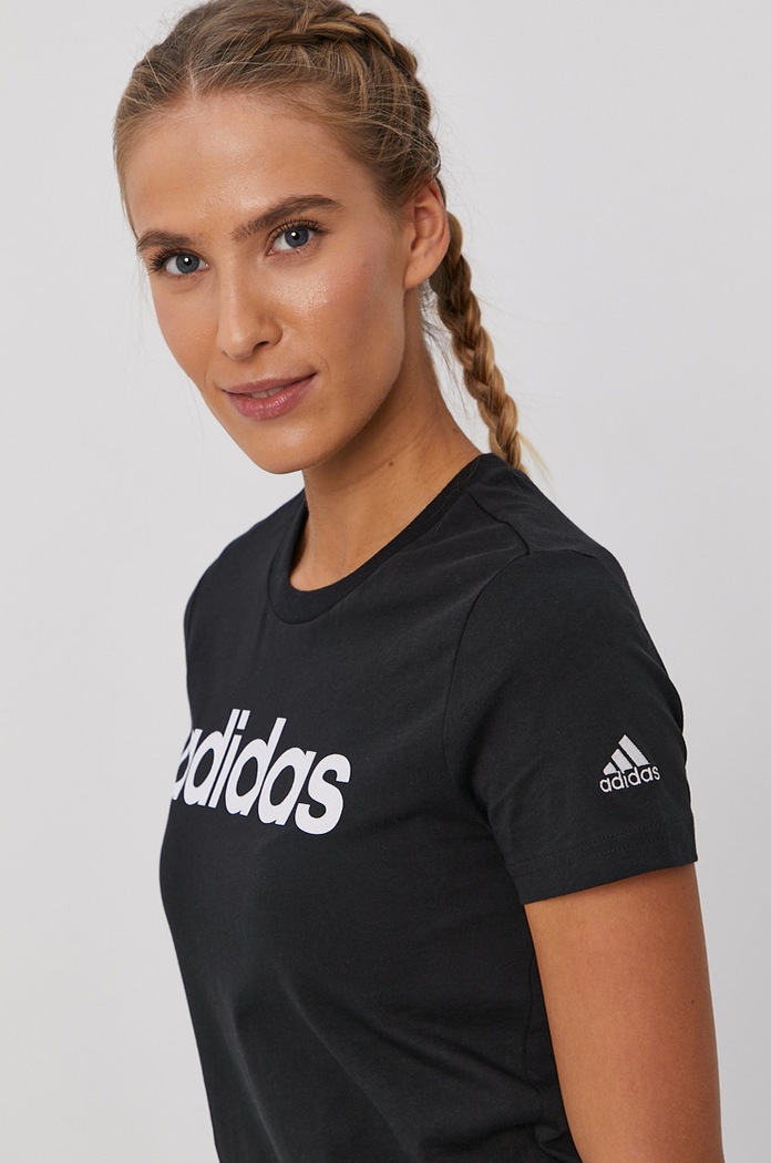 Tričko adidas černá GL0769
