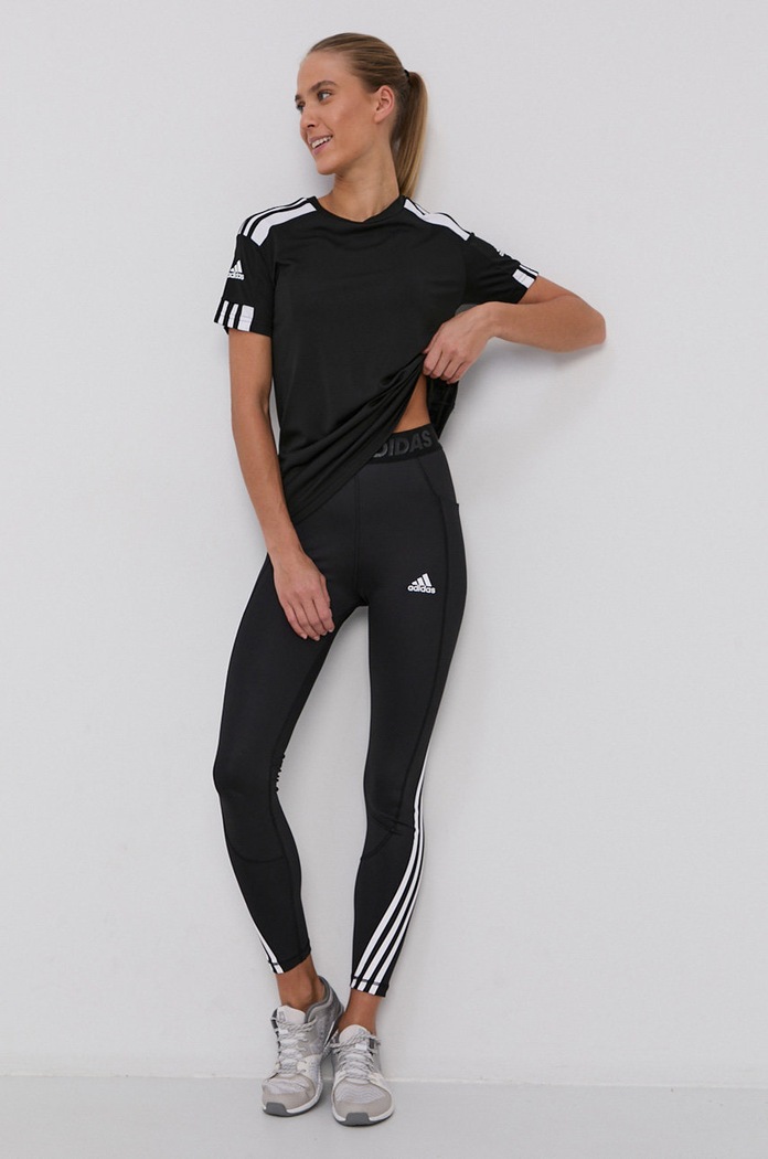 Μπλουζάκι adidas Performance NHL Pittsburgh Penguins GN5757 GN5757 μαύρο SS24