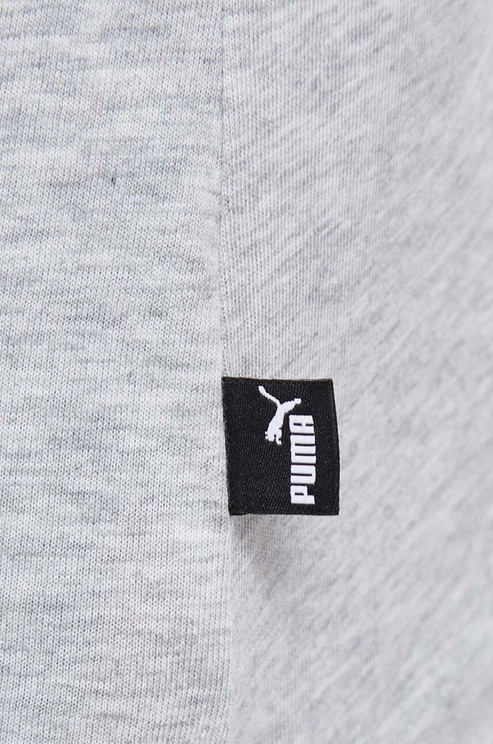 Bavlněné tričko Puma 586774 šedá