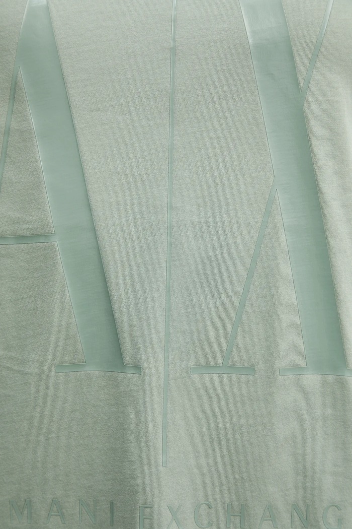 Armani Exchange t-shirt bawełniany zielony 8NYTCX.YJG3Z