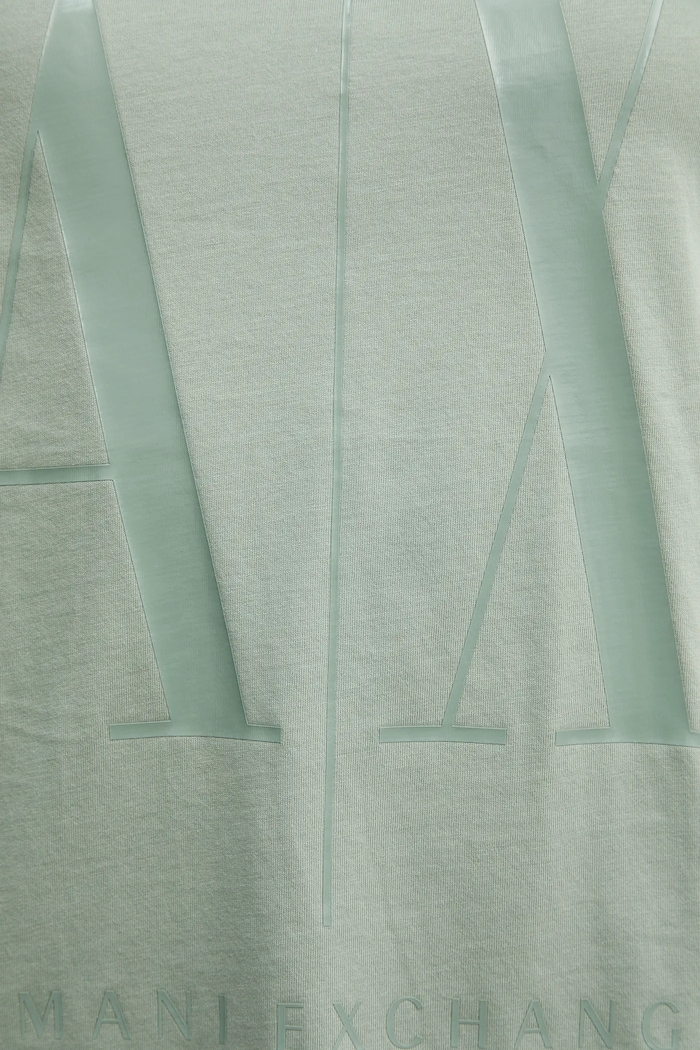 Armani Exchange t-shirt bawełniany zielony 8NYTCX.YJG3Z