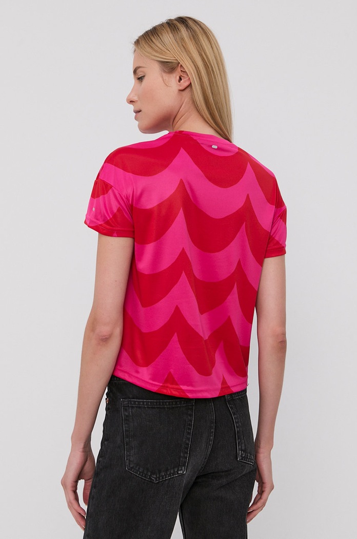 Oblečenie Tričko adidas Performance x Marimekko GU2525 GU2525 červená