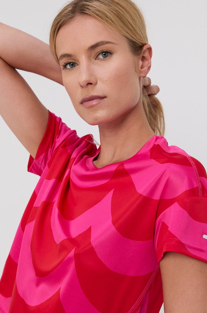 Tričko adidas Performance x Marimekko GU2525 GU2525 červená
