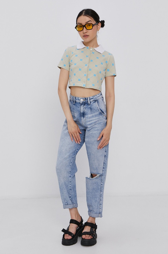 T-shirt Local Heroes AW21T0026 bež ZS21