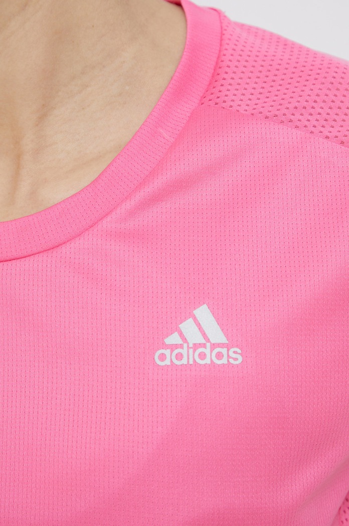 Tričko adidas Performance H30045 H30045 fialová
