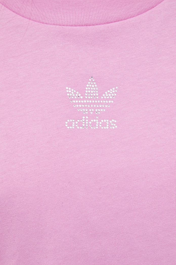 adidas Originals T-shirt bawełniany HF9199 HF9199 różowy