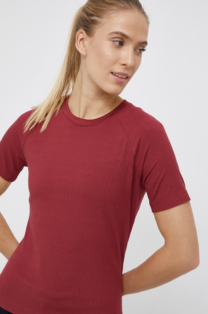Top adidas Performance GQ2857 GQ2857 burgundské AW21