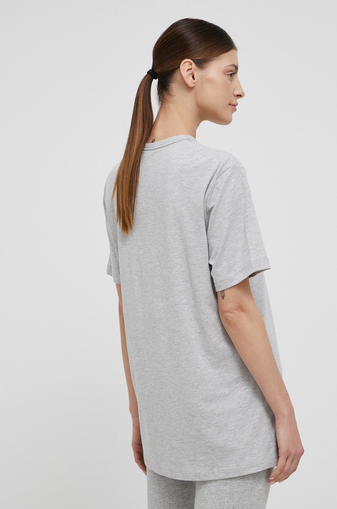 Odzież Calvin Klein Underwear T-shirt piżamowy 000QS6756E.4890 szary