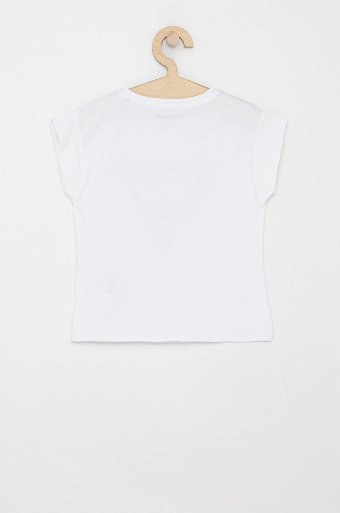 Dziewczynka Guess T-shirt dziecięcy J81I15.J1311 biały