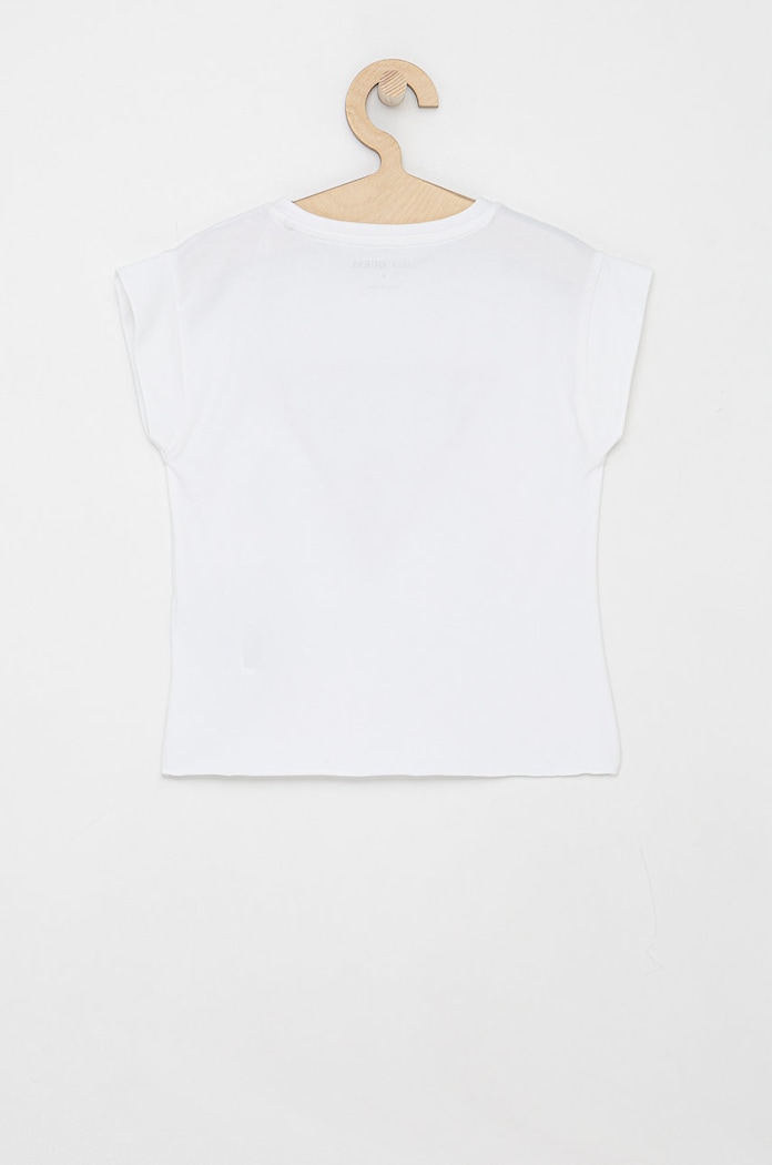 Dziewczynka Guess T-shirt dziecięcy J81I15.J1311 biały