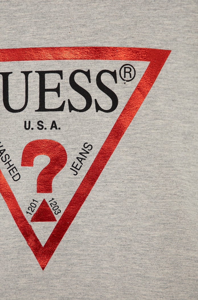 Dziewczynka Guess T-shirt dziecięcy J81I15.J1311 szary