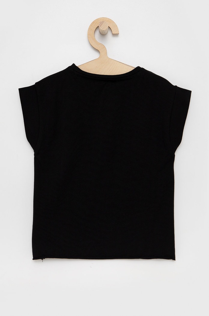 Guess Tricou copii J81I15.J1311 negru SS22