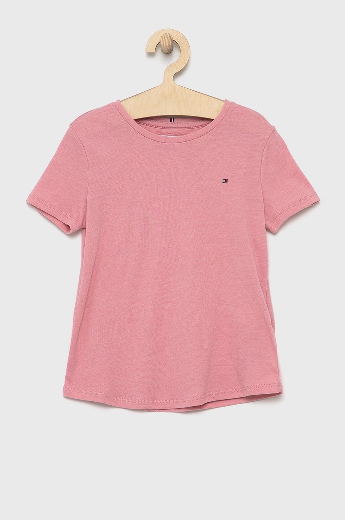 Tommy Hilfiger T-shirt dziecięcy pozostałe różowy KG0KG06174.4890