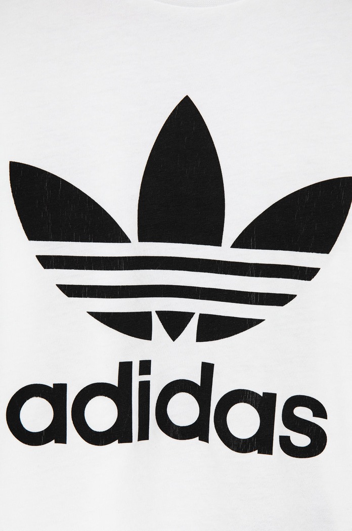 CHLAPEC Dětské bavlněné tričko adidas Originals H25246 H25246 bílá