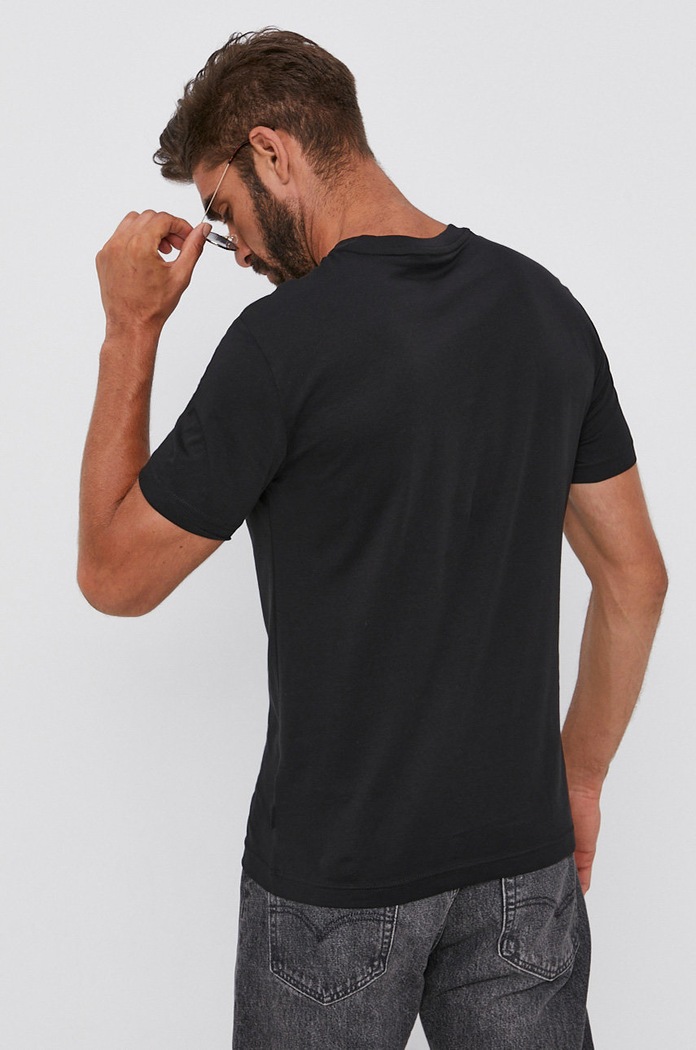 Oblečení Bavlněné tričko Calvin Klein K10K107309.4890 černá
