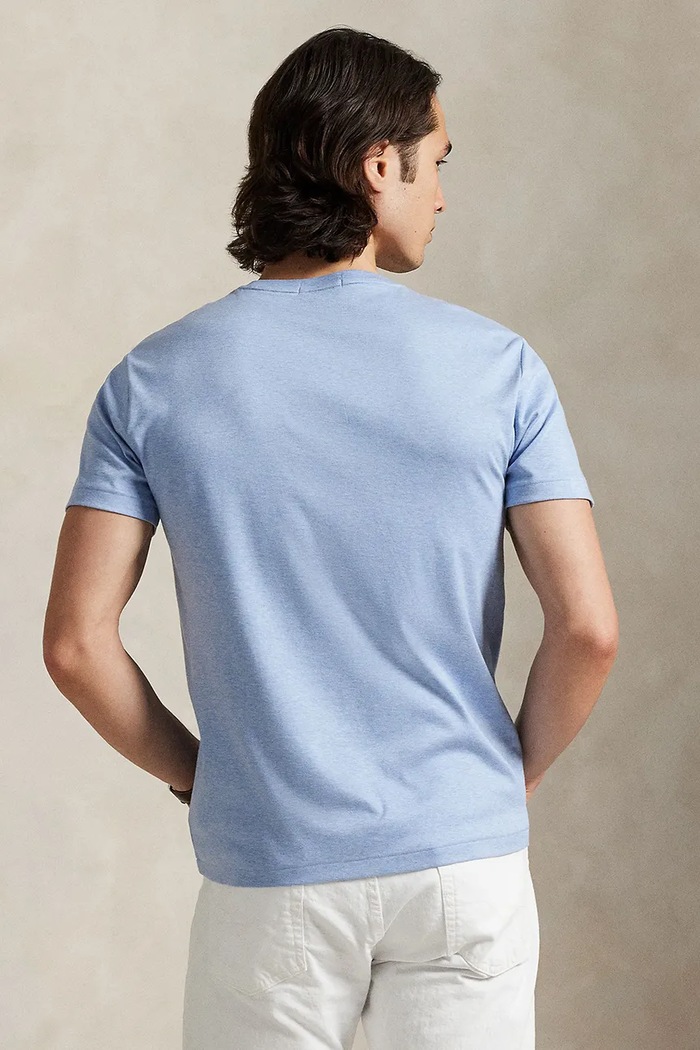 Polo Ralph Lauren t-shirt in cotone 710740727017 blu SS26