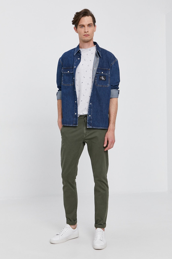 Тениска Pepe Jeans LYNCH PM507229.800 сив AW21