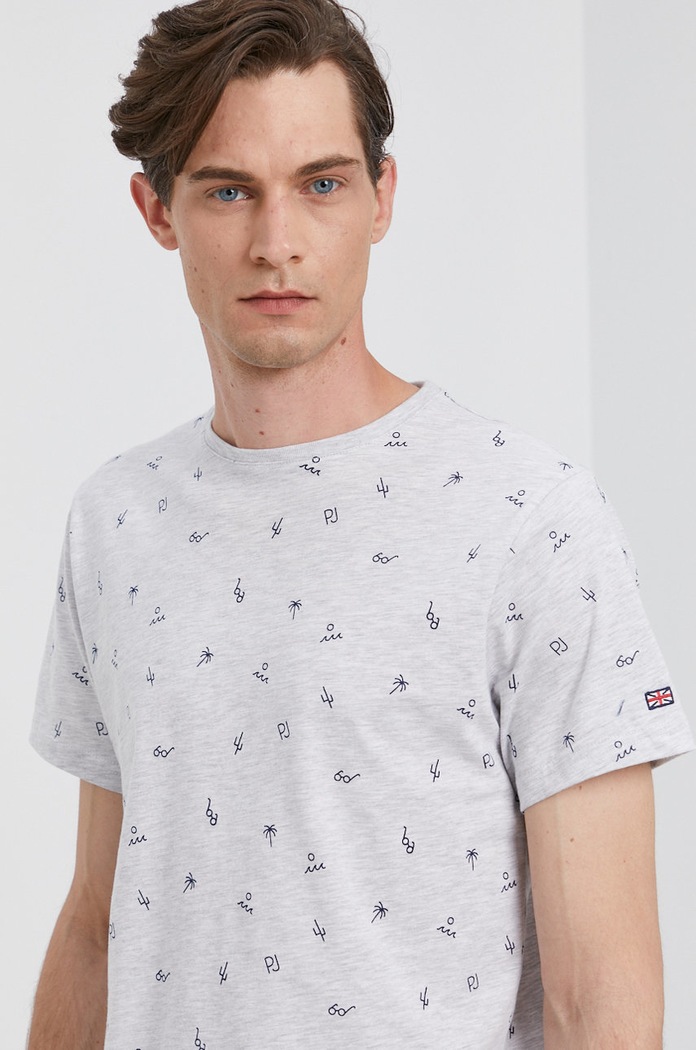 Тениска Pepe Jeans LYNCH сив PM507229.800