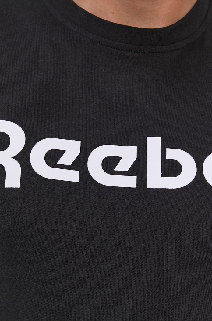 Bavlněné tričko Reebok Street GJ0136 černá