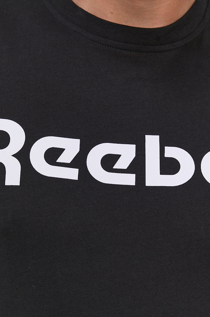 Bavlněné tričko Reebok Street GJ0136 černá