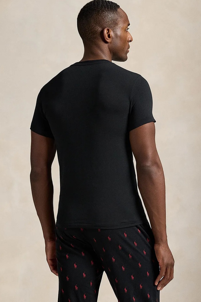 Tričko Polo Ralph Lauren (2-pack) 714835960001 černá SS26