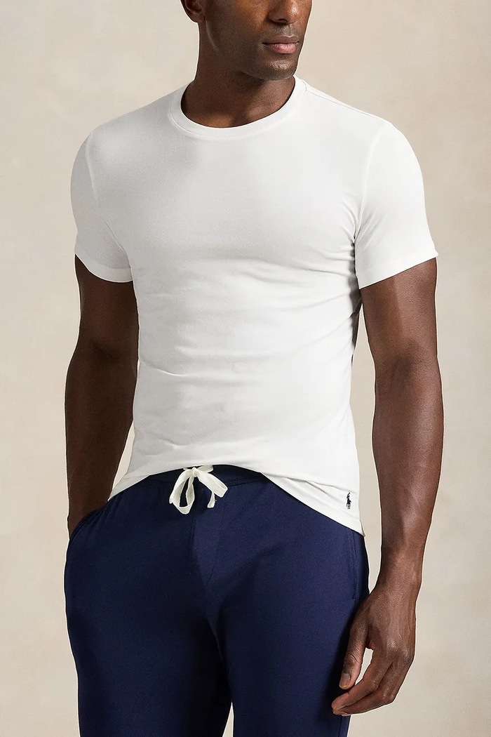 Polo Ralph Lauren T-shirt (2-pack) 714835960002 z elastanem biały 714835960002